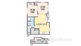 ラ・フルール壱番館間取り図面