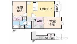 ポライトリー　ガーデンD棟間取り図面