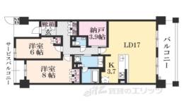 プレミスト京都烏丸鞍馬口間取り図面