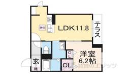 京町エンジェル２間取り図面