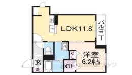 京町エンジェル２間取り図面
