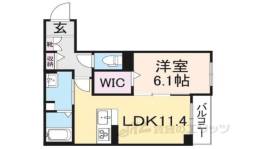京町エンジェル２間取り図面