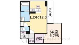 京町エンジェル２間取り図面