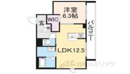 京町エンジェル２間取り図面