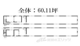 西院小米町26倉庫事務所間取り図面