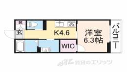 シャーメゾン王寺駅前間取り図面