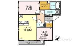 インペリアル池之宮間取り図面