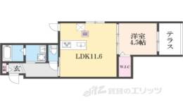 バセ・嵯峨嵐山間取り図面