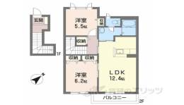リーフコート高山台間取り図面