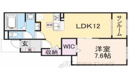 カーム　ブリーズ木津川間取り図面