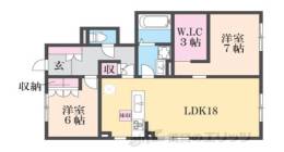 ヒルトップ　Ｕ間取り図面