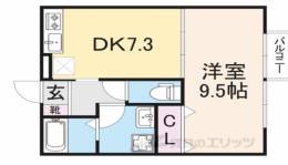 ディアコート１間取り図面