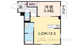シャーメゾン　カーサ　デ　花音間取り図面