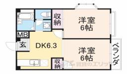 クリスタルハイツ間取り図面