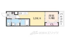 ジーメゾン伏見セレスト間取り図面