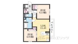 エスポワール瀬田間取り図面