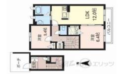 ガーデンハイツ倉ノ林間取り図面