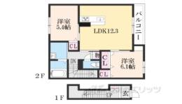 エルヴィラ（Ｂ棟）間取り図面
