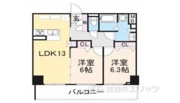 サンスクリット西大寺間取り図面