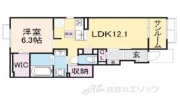 ガーデン・アイリス間取り図面