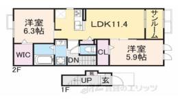 ガーデン・アイリス間取り図面