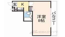 シティパレス東生駒Ａ棟間取り図面