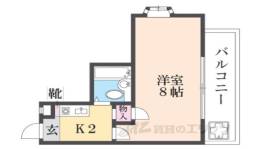 シティパレス東生駒Ａ棟間取り図面