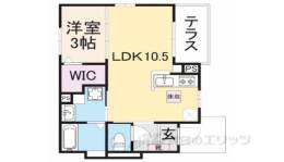 エバーアベニュー間取り図面