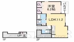 エバーアベニュー間取り図面
