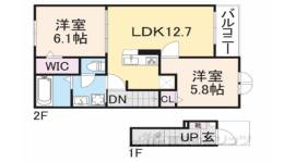 カーサ　プラーチド間取り図面