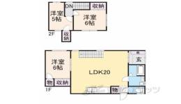 貸家間取り図面