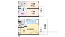 貸家間取り図面