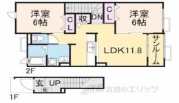 サニーハイツ・天神東棟間取り図面