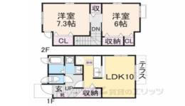ベル　ファミーユ２5番館間取り図面