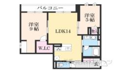 Ｅｎｃｏｒｅ京都二条間取り図面
