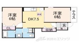 フロールレイナ２間取り図面