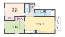 ピュアライフB棟間取り図面