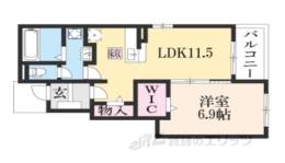メゾン・ド・ジュネス１間取り図面