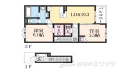 メゾン・ド・ジュネス１間取り図面