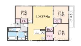 ベル　フォレット　スウド間取り図面