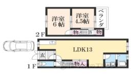 貸家間取り図面