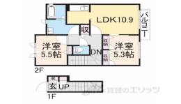 ヴィルヌーブ間取り図面