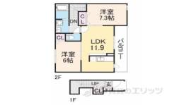エトワールバレー２間取り図面