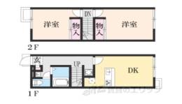 レオパレスＮｉｓｈｉｄａ間取り図面
