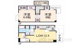 ドミール２　間取り図面