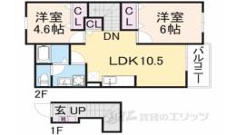 メゾン・フォレストA棟間取り図面