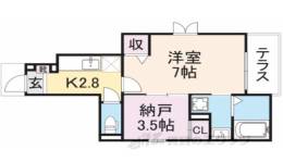 サンライズ統山間取り図面