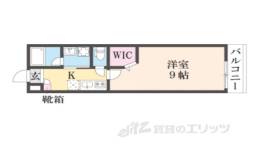 KIZUNA RESIDENCE伊勢田駅前間取り図面
