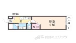 KIZUNA RESIDENCE伊勢田駅前間取り図面