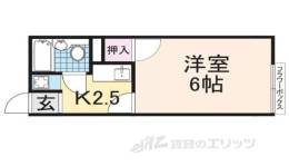 クレール神宮前間取り図面